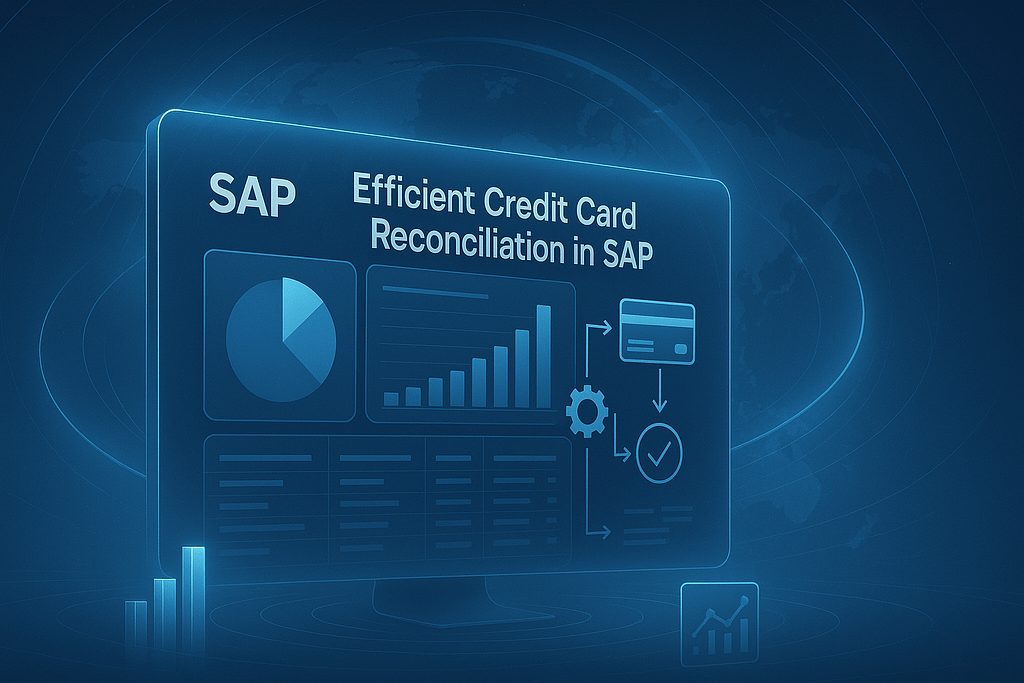 Prozess der automatisierten Kreditkartenabrechnung und -konsolidierung in SAP – von der Datenintegration über die Verbuchung bis zur Auswertung