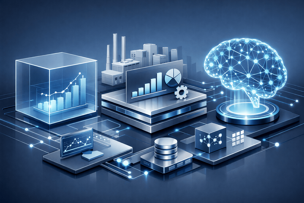 Grafische Darstellung der Integration von SAP Business Suite, SAP BTP, Business Data Cloud und Joule KI-Agenten
