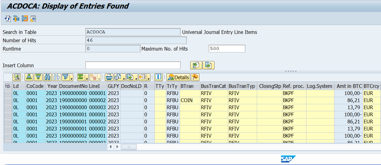 Display of actual transaction data for controlling planning in SAP S/4HANA – Overview of actual costs, postings, and transactions in the system